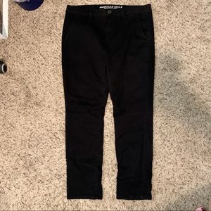 American Eagle black skinny pants